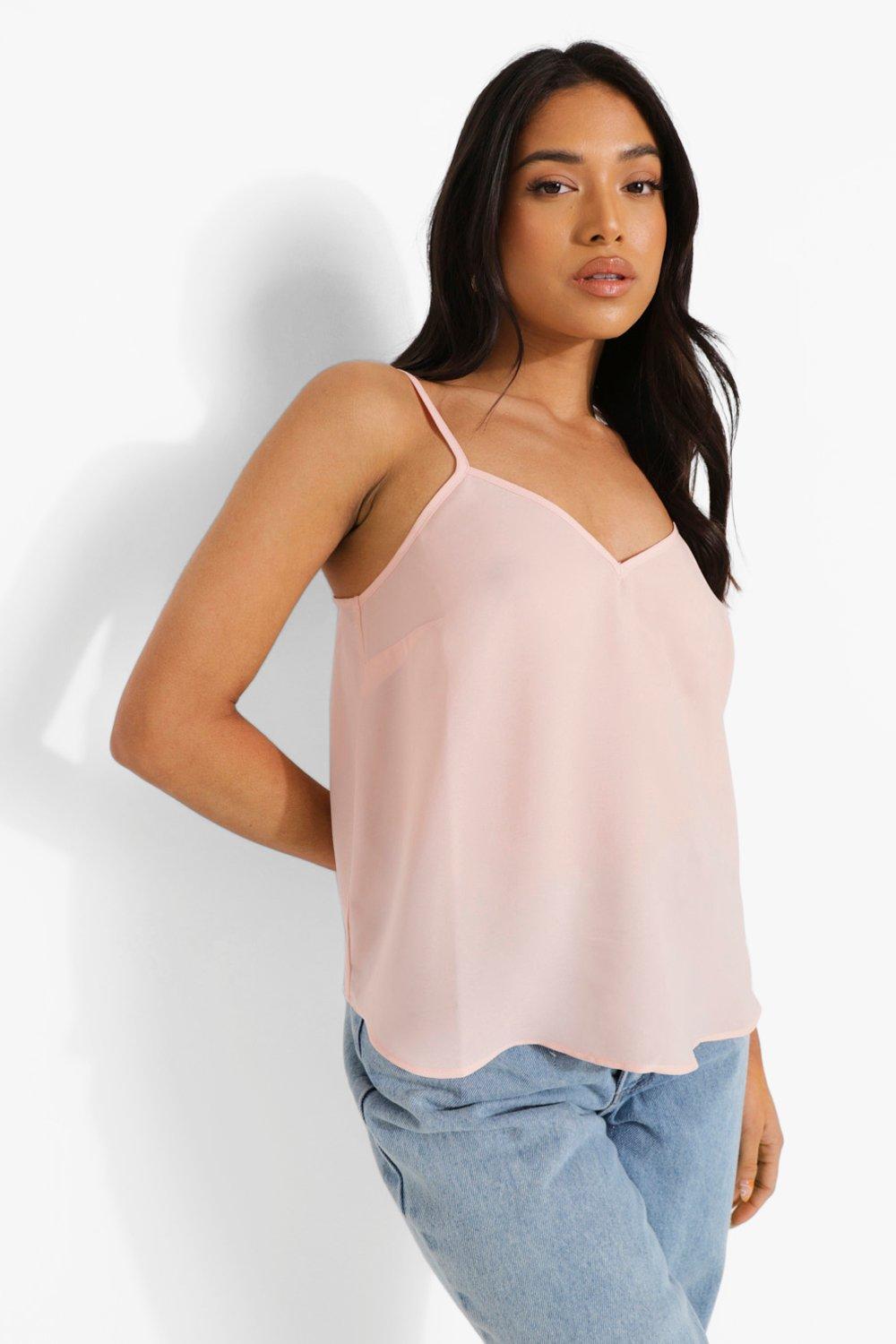 Pale pink shop camisole top